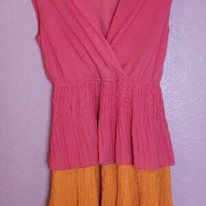 ISO: WD NY orange and pink dress, M